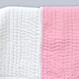 Pure Soft Cotton Filling Kantha Blanket Baby Quilt BQP002