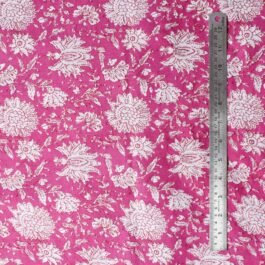 Hand Screen Print 100% Cotton Dress Fabric Design 371